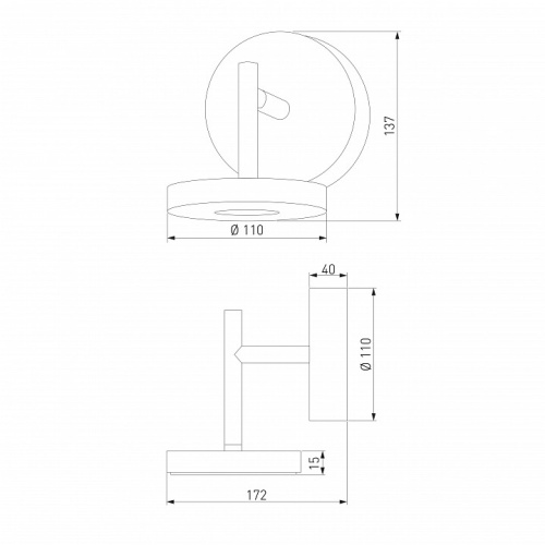 Светильник на штанге Elektrostandard Verano a068590 в Нижнем Новгороде фото 2