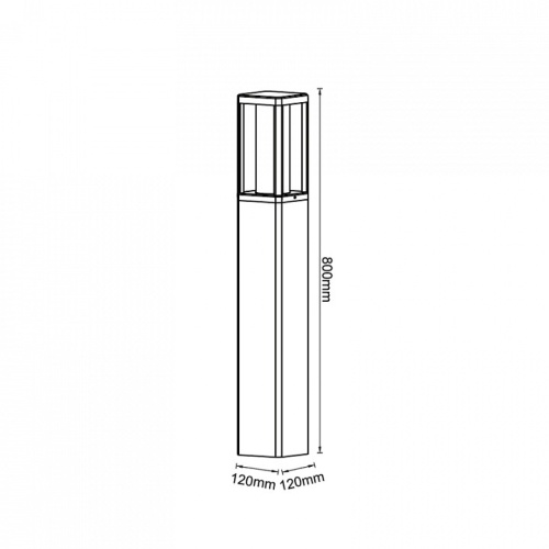 Наземный высокий светильник Mantra Nevada 8901 в Нижнем Новгороде фото 3