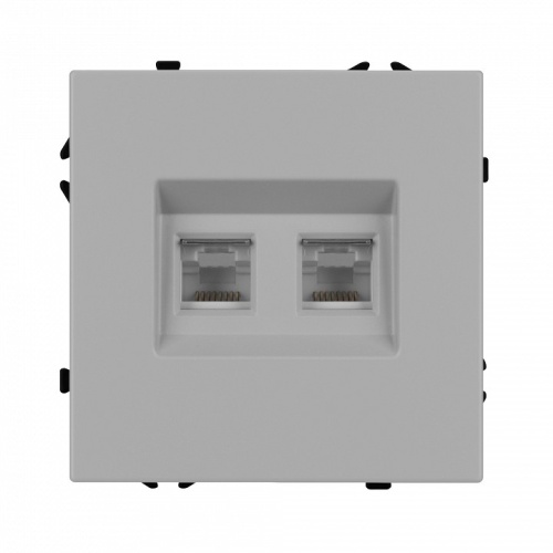 Розетка двойная Ethernet RJ-45 без рамки Arlight SCT-NOBE 059451 в Нижнем Новгороде фото 3