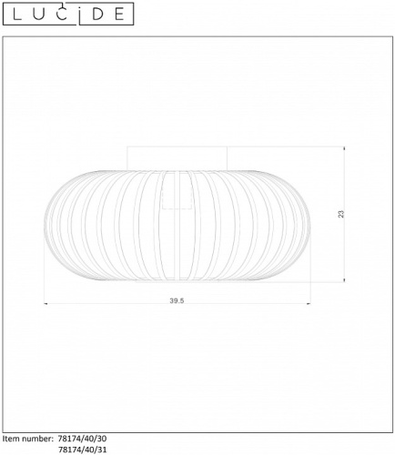 Накладной светильник Lucide Manuela 78174/40/31 в Нижнем Новгороде фото 4
