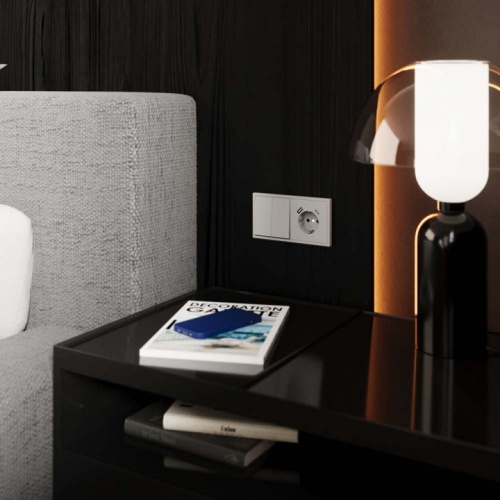 Переключатель перекрестный двухклавишный без рамки Voltum S70 VLS020502 в Нижнем Новгороде фото 4