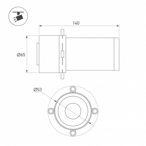 Насадка кадрирующая Arlight ARTIFACT 057116 в Нижнем Новгороде фото 2