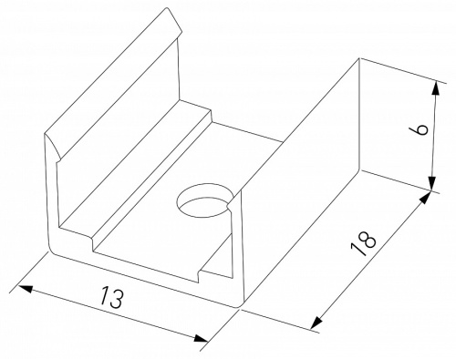 Крепление Elektrostandard  Clip LL-2-ALP027 в Нижнем Новгороде фото 2