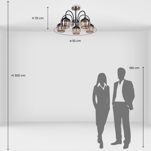 Люстра на штанге De City Блеск 315015605 в Нижнем Новгороде фото 5