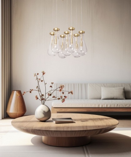 Подвесная люстра DeMarkt Крайс 14 657013807 в Нижнем Новгороде фото 11