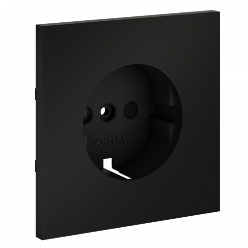 Накладка для розетки с заземлением и со шторками Voltum S70 VLS000708 в Нижнем Новгороде фото 3