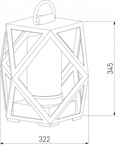 Наземный низкий светильник Elektrostandard Ambra a056234 в Нижнем Новгороде фото 2