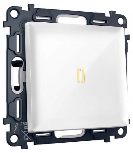 Выключатель самовозвратный одноклавишный с подсветкой, без рамки Ambrella Volt MA MA102050 в Нижнем Новгороде