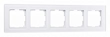 Рамка на 5 постов Werkel Favorit (белый матовый) W0051105 в Нижнем Новгороде