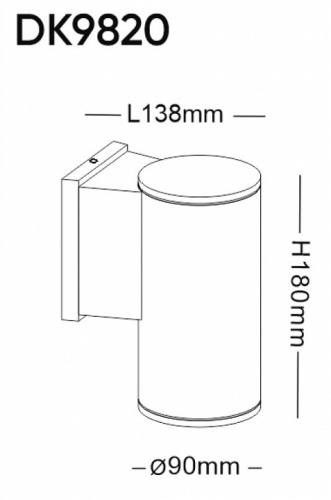 Светильник на штанге Denkirs BORG DK9820-BK в Нижнем Новгороде фото 5