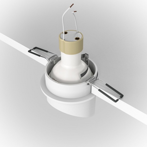 Встраиваемый светильник Maytoni Lipari DL044-01-GU10-W в Сельцо фото 3
