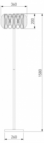 Торшер Bogate's Callas 01125/3 в Нижнем Новгороде фото 4