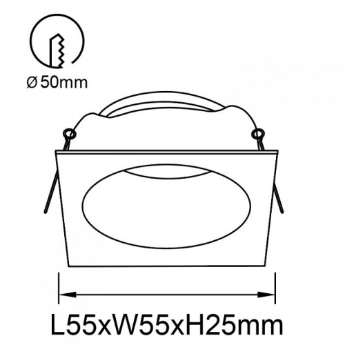 Встраиваемый светильник Mantra ANTILLA 9169 в Нижнем Новгороде фото 2