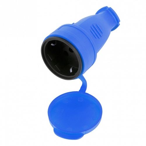 Розетка переносная разборная с заземлением и крышкой Stekker Одри 39196 в Нижнем Новгороде фото 2