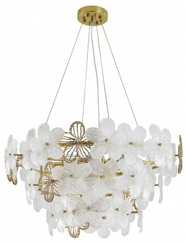 Подвесной светильник Indigo Fiori 12049/8P Brass в Нижнем Новгороде фото 4