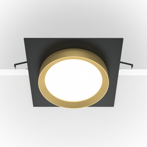 Встраиваемый светильник Maytoni Hoop DL086-GX53-SQ-BG в Карачеве фото 2