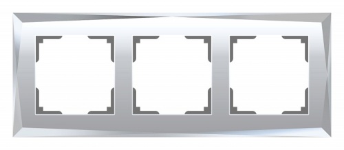 Рамка на 3 поста Werkel Diamant (зеркальный) W0031220 в Нижнем Новгороде