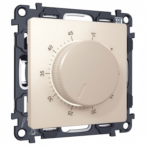 Терморегулятор электромеханический для теплого пола без рамки Ambrella Volt ALFA MA325710 в Нижнем Новгороде