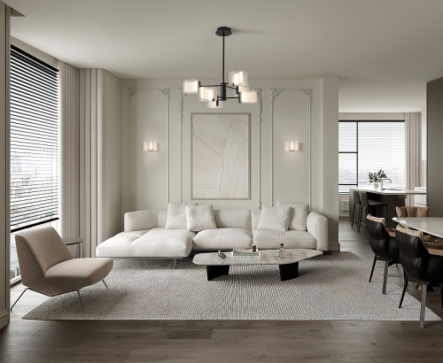 Люстра на штанге Freya Ice FR5541CL-L30B в Нижнем Новгороде фото 6