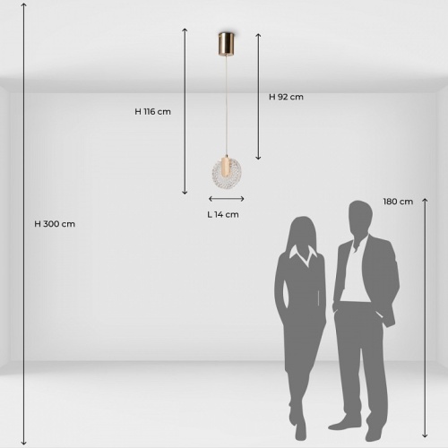 Подвесной светильник De City Конти 488012301 в Нижнем Новгороде фото 5