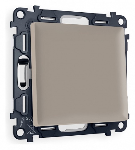 Выключатель проходной одноклавишный Ambrella Volt ALFA MA361020 в Нижнем Новгороде