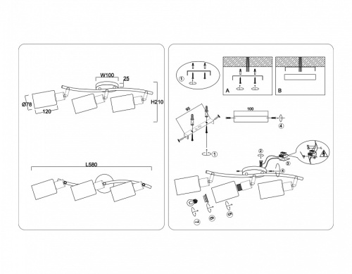 Спот Ambrella Light TR TR8722 в Нижнем Новгороде фото 3