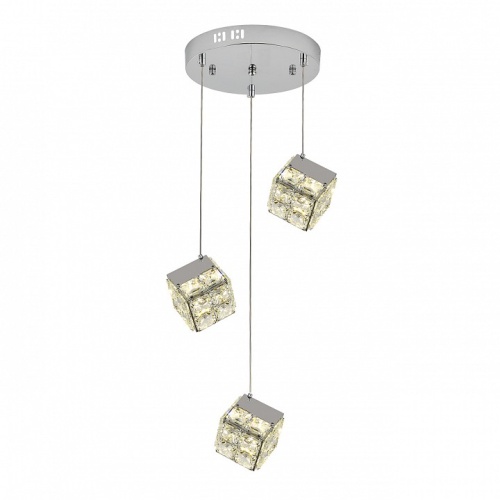 Подвесной светильник Indigo Radioso 12048/3P Chrome в Нижнем Новгороде фото 3