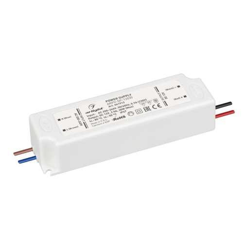 Блок питания ARPV-SP-12030 (12V, 2.5A, 30W) (Arlight, IP67 Пластик, 5 лет) в Качканаре