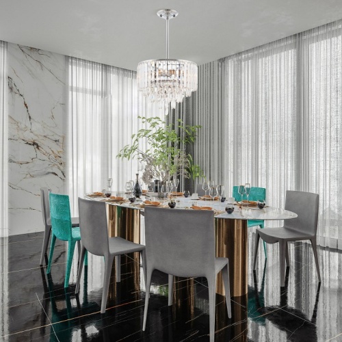 Люстра на штанге Arte Milano Sorrento-5509 375509/6/300/390 CR в Нижнем Новгороде