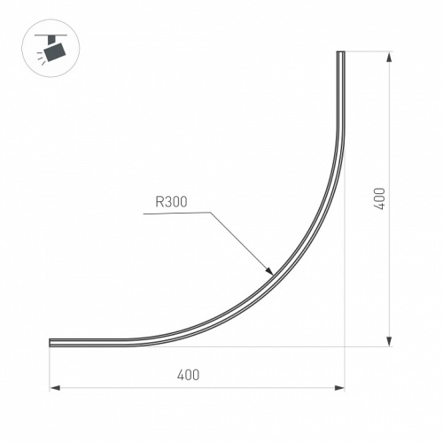 Трек накладной Arlight MAG-MICROCOSM 043247 в Нижнем Новгороде фото 2