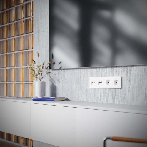 Выключатель для жалюзи без рамки Voltum S70 VLS060701 в Нижнем Новгороде фото 7