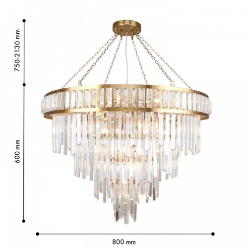 Подвесная люстра Favourite Preston 4732-19P в Нижнем Новгороде фото 2