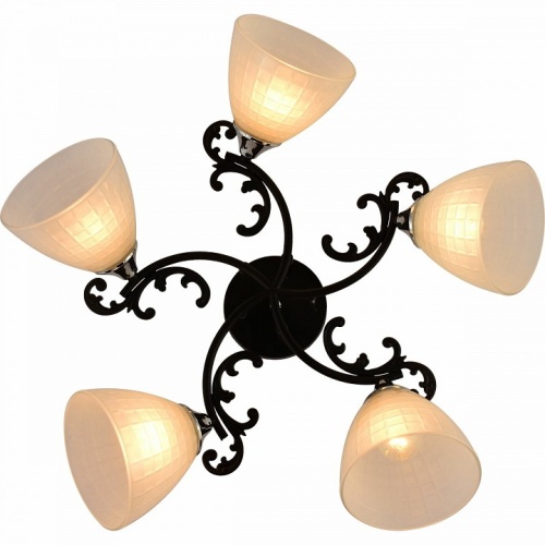 Люстра на штанге 11308-0.3-05 BK+CR в Нижнем Новгороде фото 4