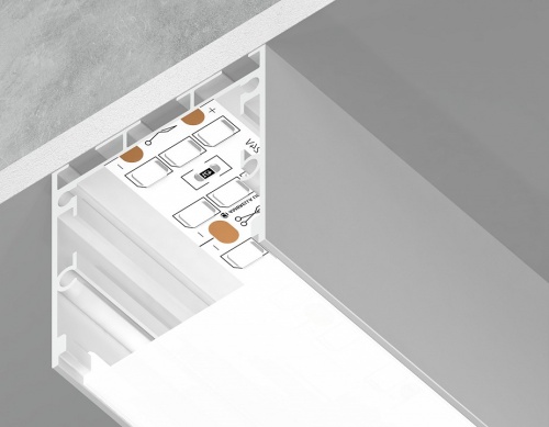 Короб накладной Ambrella Light Profile System GP GP2550WH в Нижнем Новгороде