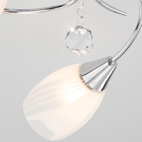 Потолочная люстра Eurosvet Virginia 30100/3 хром в Нижнем Новгороде фото 4