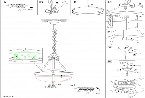 Подвесной светильник Eglo Savoy 82747 в Нижнем Новгороде фото 5