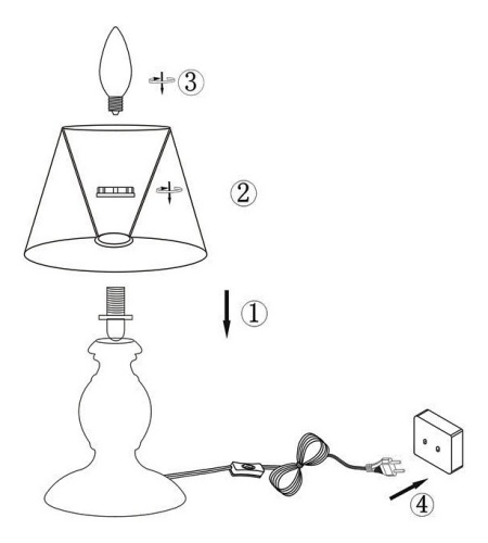 Настольная лампа декоративная Globo Metalic 21692 в Нижнем Новгороде фото 3