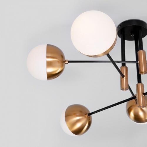 Потолочная люстра Eurosvet Nuvola 70129/6 латунь в Нижнем Новгороде фото 3