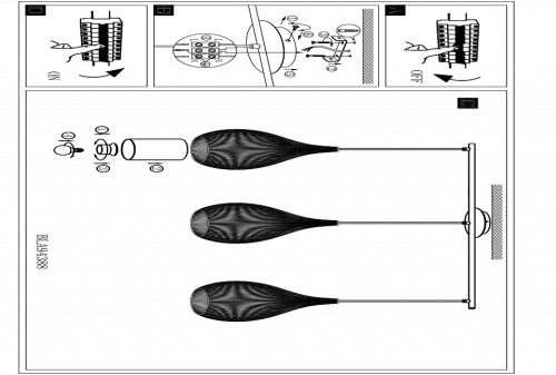 Подвесной светильник Eglo Razoni 94388 в Нижнем Новгороде фото 2