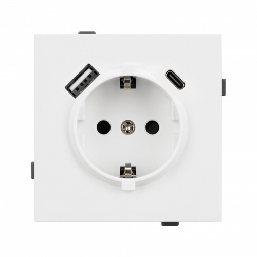 Розетка 2хUSB type A и C без рамки Arlight SCT-TENDO 054086 в Нижнем Новгороде фото 3