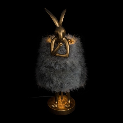 Настольная лампа декоративная Loft it Lapine 10315/A Grey fluff в Нижнем Новгороде фото 5