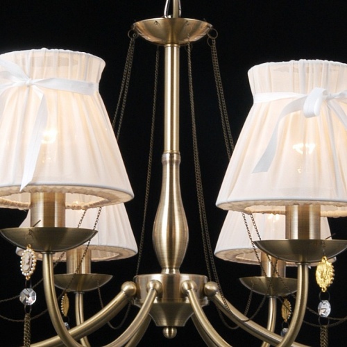 Подвесная люстра ILLUMICO IL0023 IL0023-8PSQ-24 AB CASTOR в Нижнем Новгороде фото 3