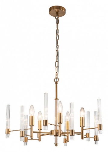 Подвесная люстра Indigo Favara 11040/5P Brass в Нижнем Новгороде фото 5