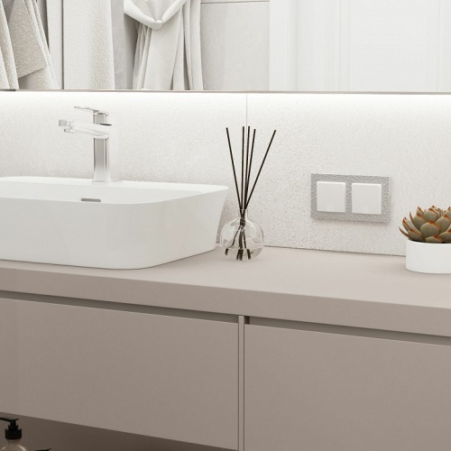 Розетка с заземлением и со шторками, без рамки с крышкой Werkel белый матовый W1171261 в Нижнем Новгороде фото 2