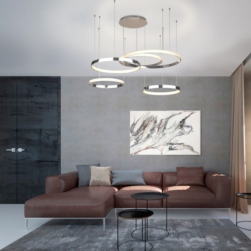 Подвесной светильник Eurosvet Posh 90175/5 хром в Нижнем Новгороде фото 6