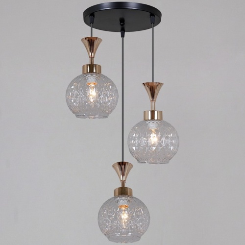 Подвесная люстра  10080-0.9-03 BK+FG в Нижнем Новгороде