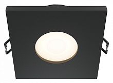 Встраиваемый светильник Maytoni Stark DL083-01-GU10-SQ-B в Тюмени