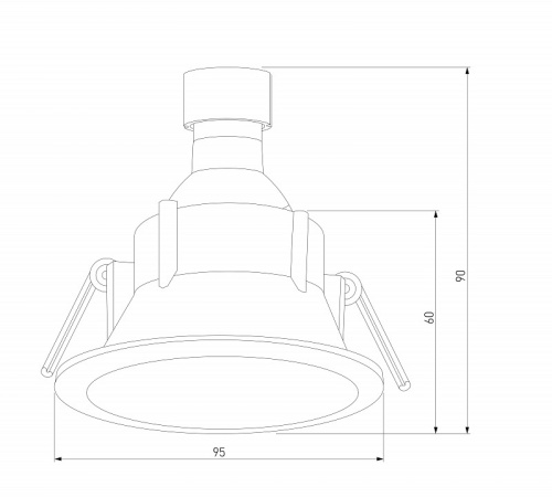 Встраиваемый светильник Elektrostandard Side 25059/01 в Нижнем Новгороде фото 5