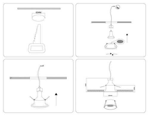 Встраиваемый светильник Ambrella Light TN TN102778 в Нижнем Новгороде фото 5