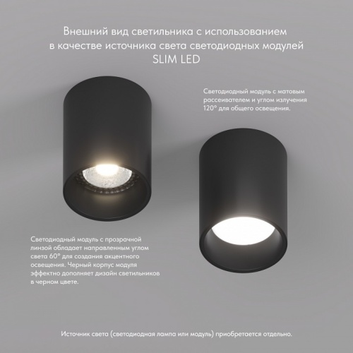 Накладной светильник Denkirs НИТ DK3110-BK в Нижнем Новгороде фото 5